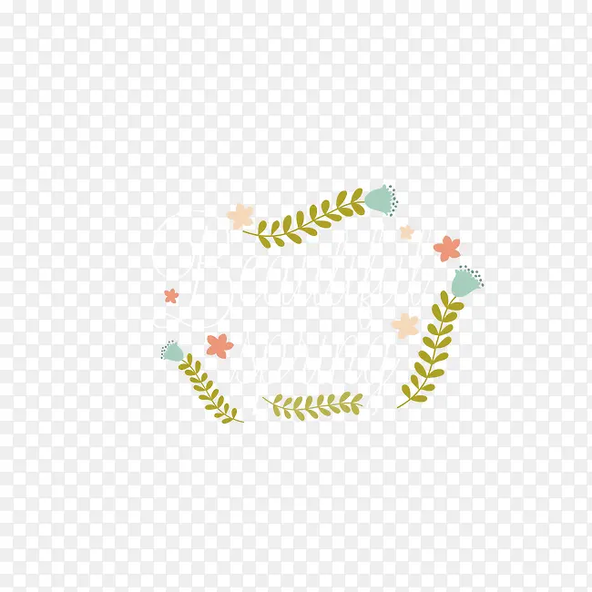 花枝婚礼logo