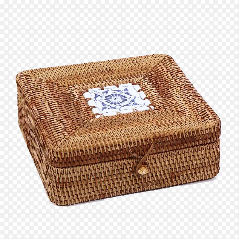 竹编茶叶盒