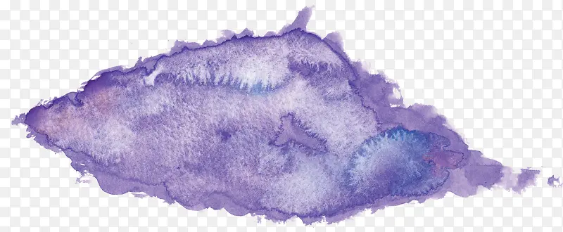 紫色水粉水彩背景装饰图案