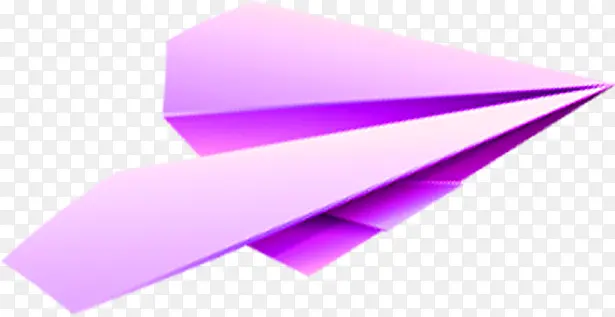 紫色纸飞机效果图