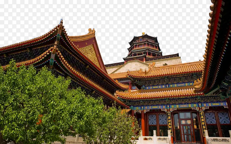 北京颐和园风景十三
