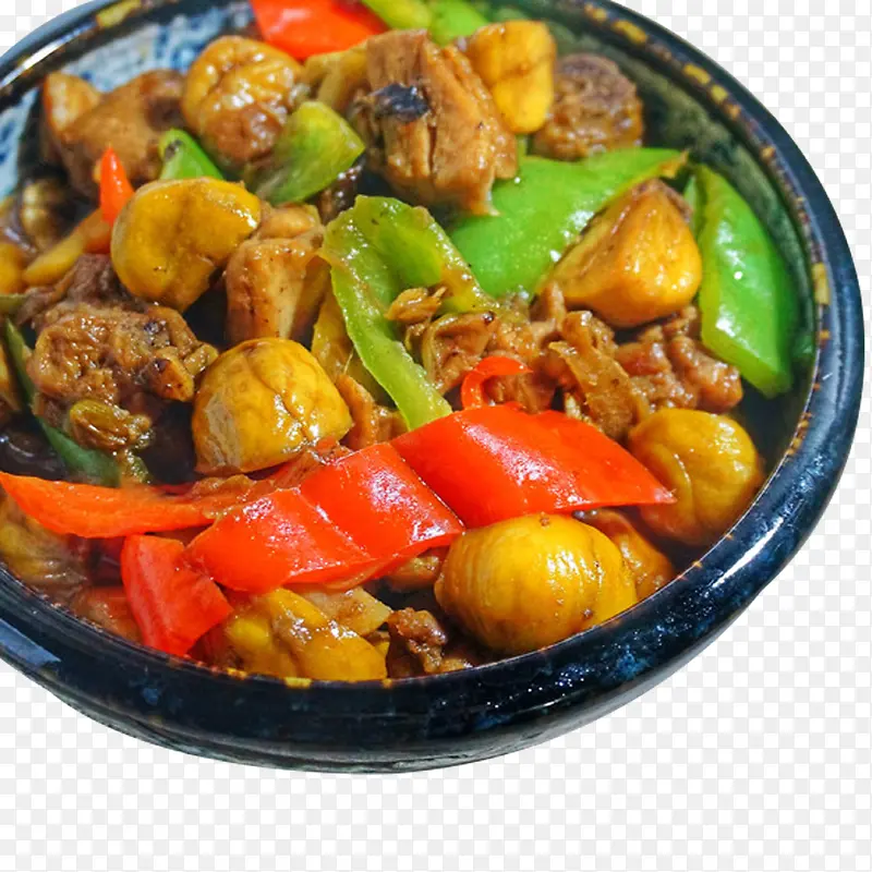 板栗烧鸡