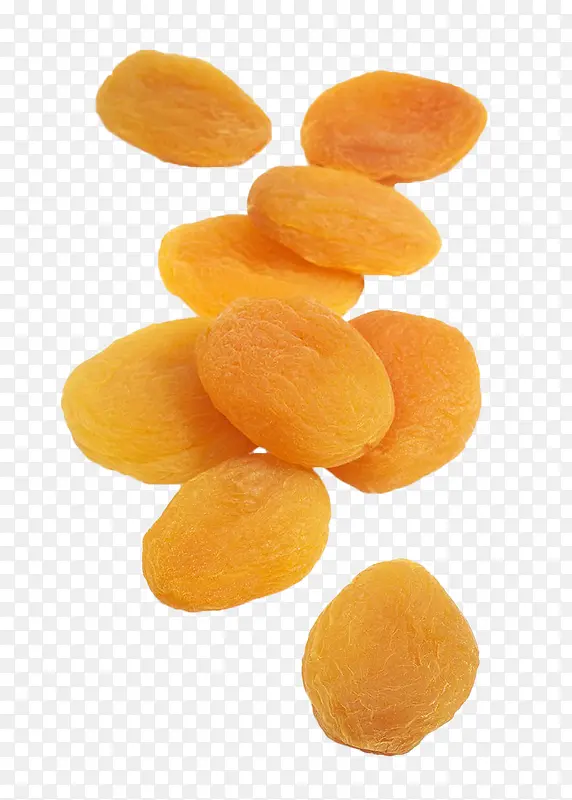 黄色杏干果仁