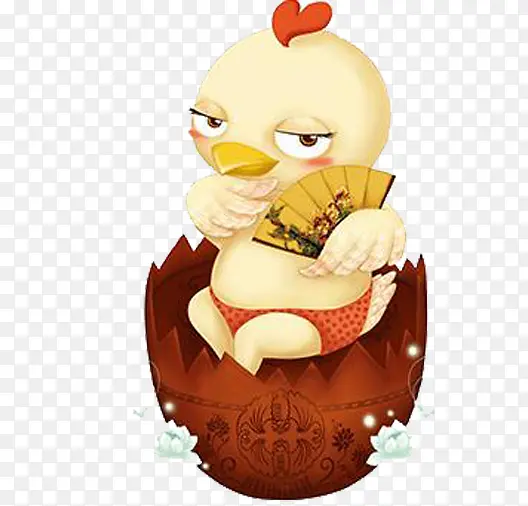 小鸡中国风
