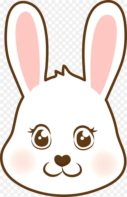 复活节可爱兔子头像