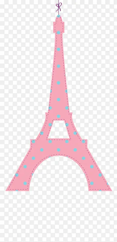 粉红色铁塔