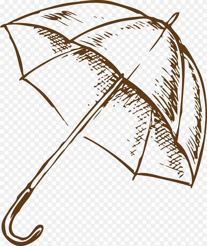 涂鸦雨伞