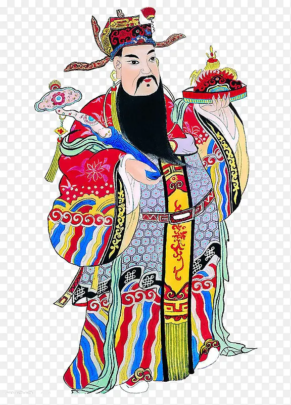 托着神器的神仙
