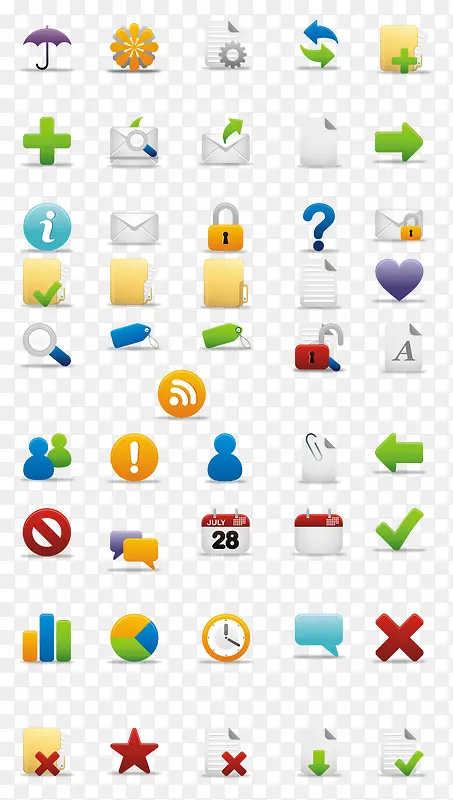 高清圆角电脑小图标PNG图片素材下载_图片编号9306164-PNG素材网