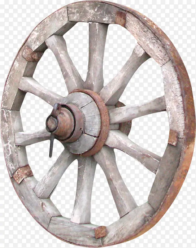 木车轮