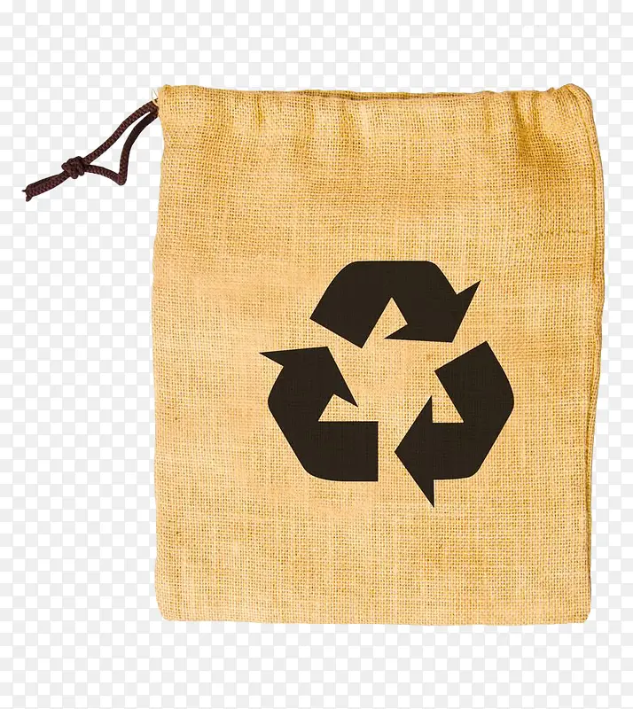 黄色麻布环保包装袋