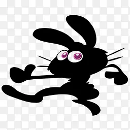 小黑兔跳舞图标