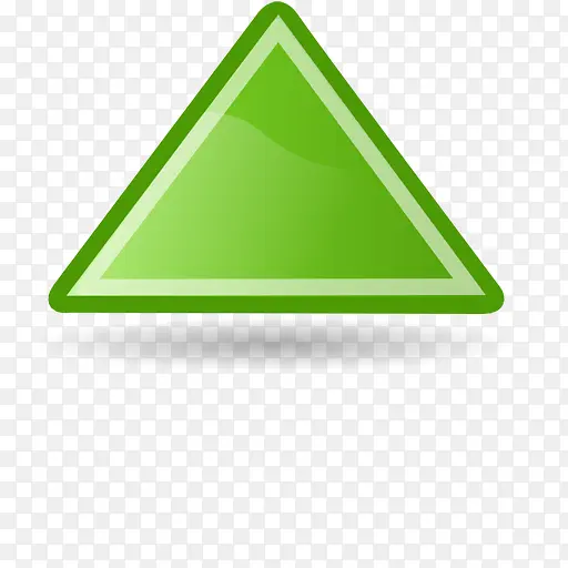 向上的三角形符号图标