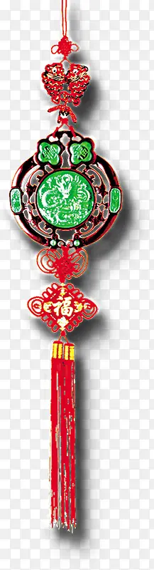 中式双鱼中国结节日装饰