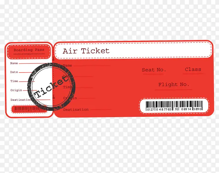旅游飞机票