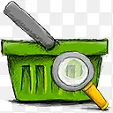 basket search icon