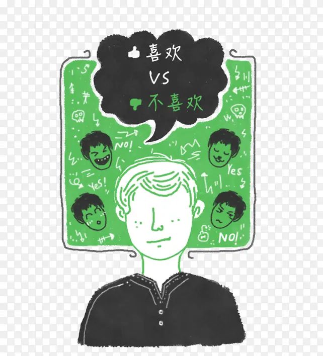 喜欢还是不喜欢PNG图片素材下载_图片编号9328175-PNG素材网