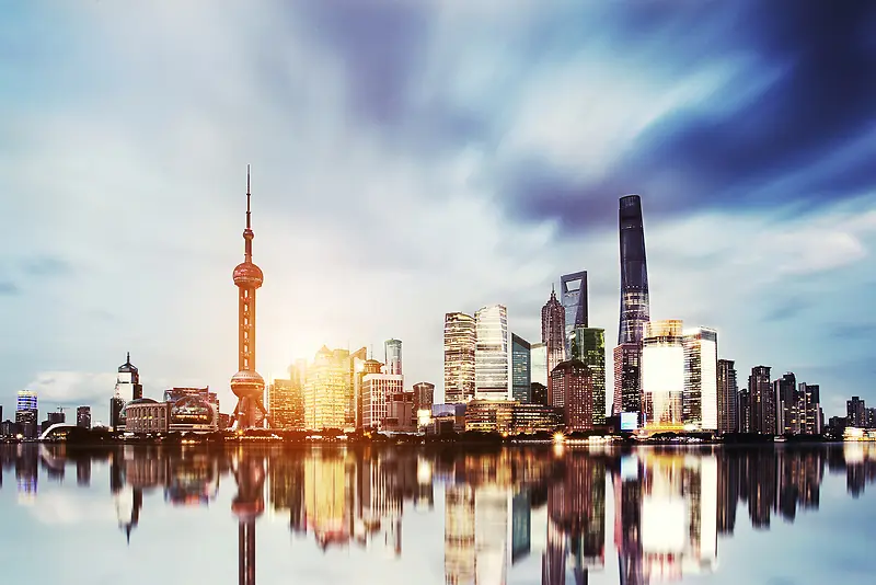 上海浦东傍晚时光素材PNG图片素材下载_图片编号9330044-PNG素材网