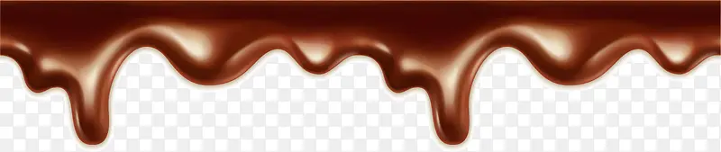 咖啡色巧克力液体