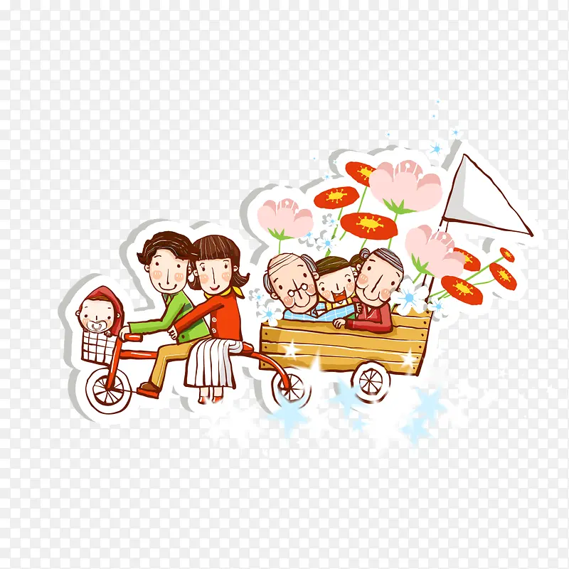 幸福的一家人