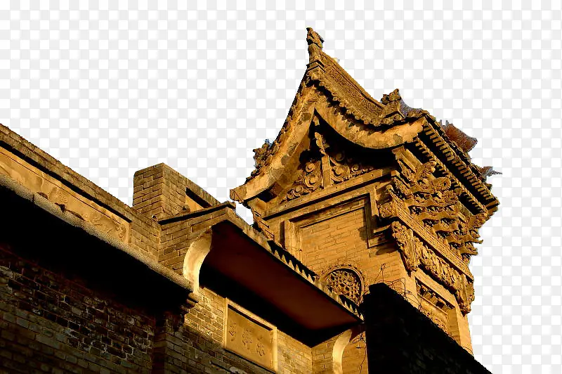 中国风古建筑屋顶