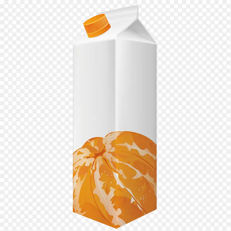 橙汁饮料包装盒