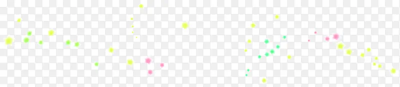 粉色黄色绿色圆点边框