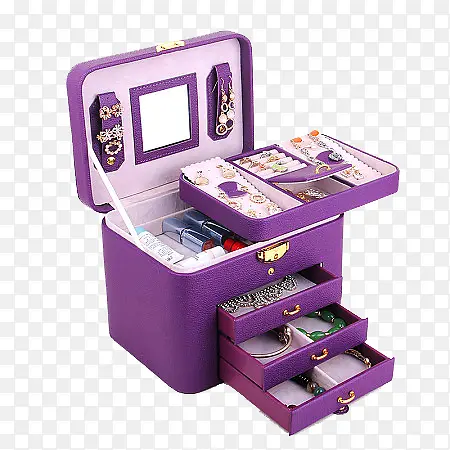 紫色饰品盒