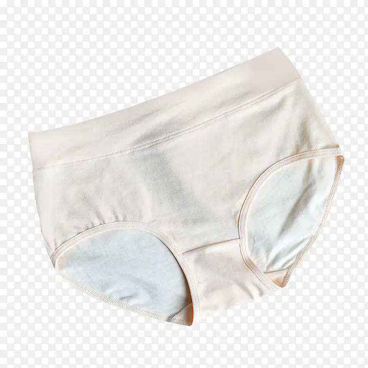 白色的棉质孕妇内裤