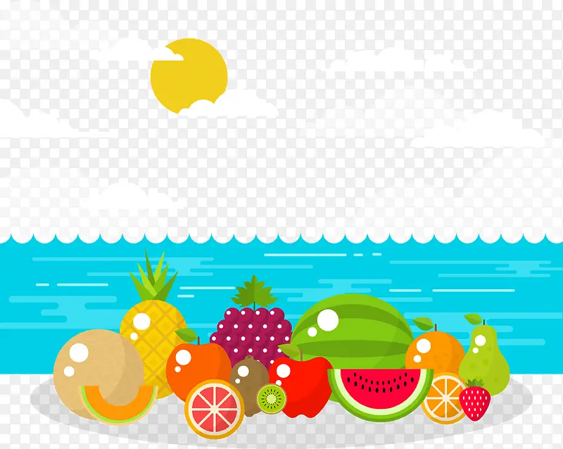 水果海滩