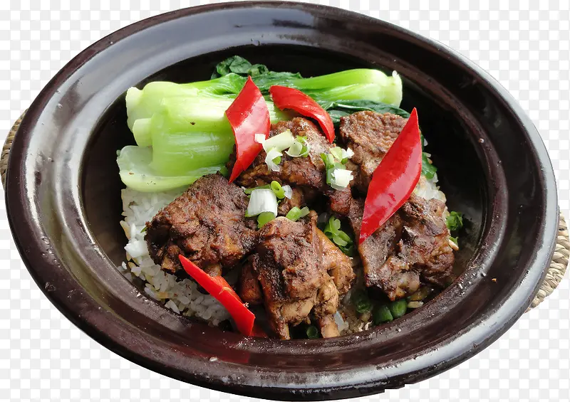 排骨煲仔饭
