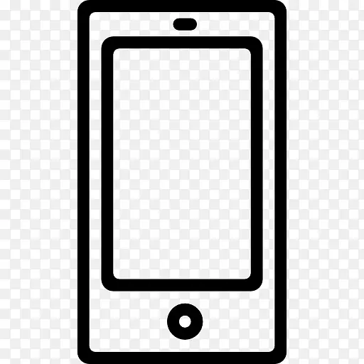 手机的空白屏幕图标
