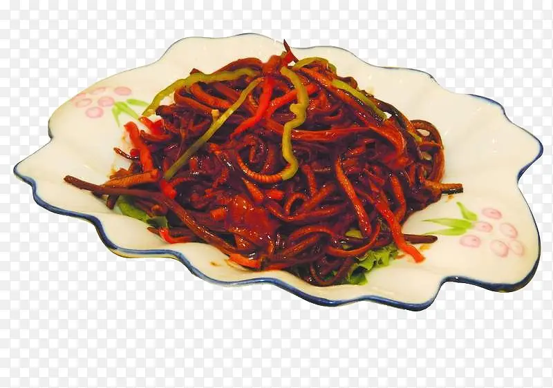 一碗青椒肉丝免扣素材