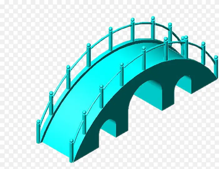3d建模小桥