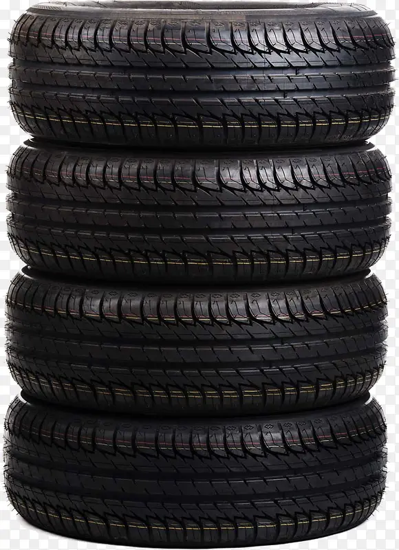 黑色橡胶轮胎