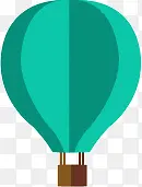 气球 氢气球 绿色
