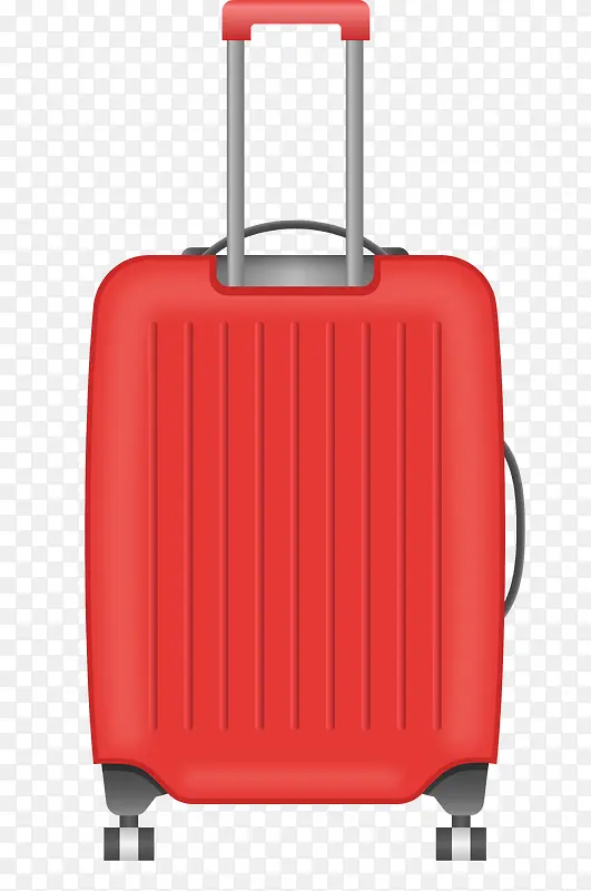 卡通红色行李箱拉杆箱