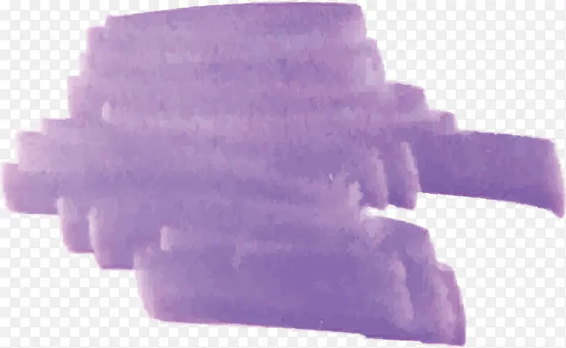 紫色笔刷粉刷效果