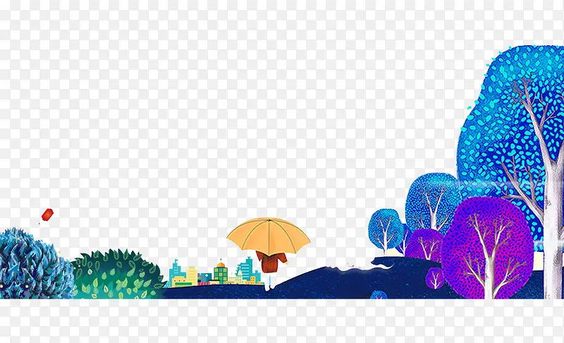 水彩树木PNG图片素材下载_图片编号9368729-PNG素材网
