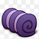 紫色睡袋