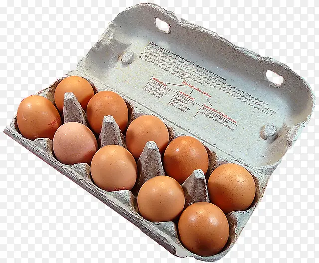 盒装鸡蛋实物图