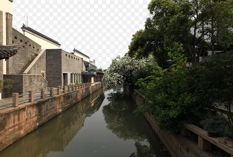 小河景色