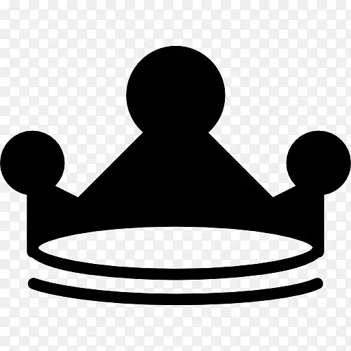 皇室黑冠的设计图标