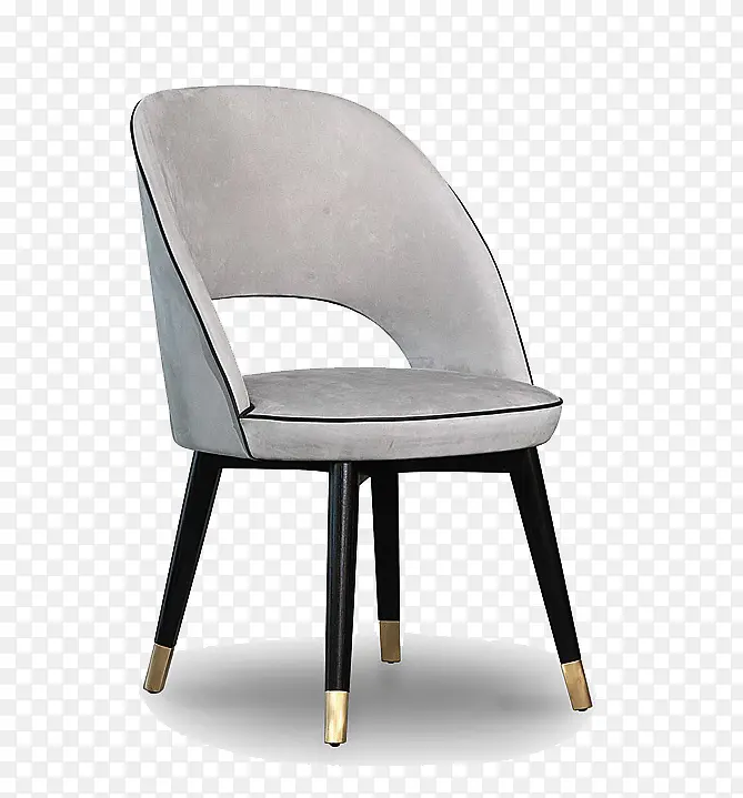 灰色时尚装饰书桌椅子