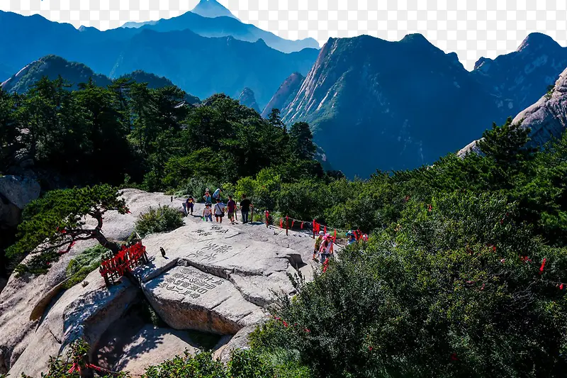 华山旅游风光摄影图片PNG图片素材下载_图片编号9386976-PNG素材网