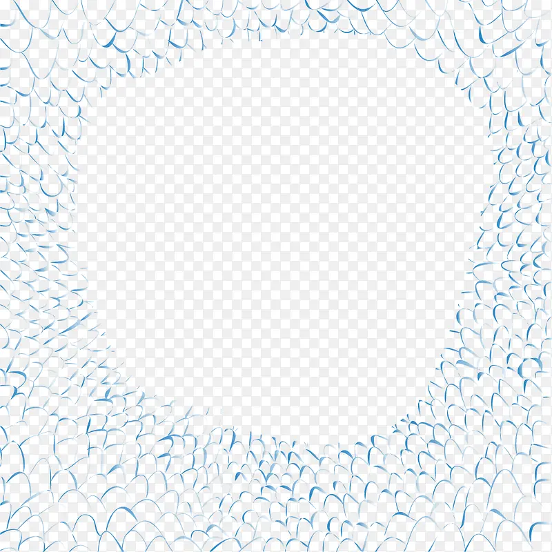 矢量手绘龙鳞边框PNG图片素材下载_图片编号9389020-PNG素材网