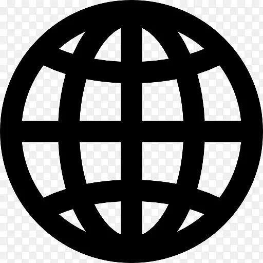 全球网格全球符号图标