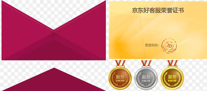 红色信封京东号客服标签