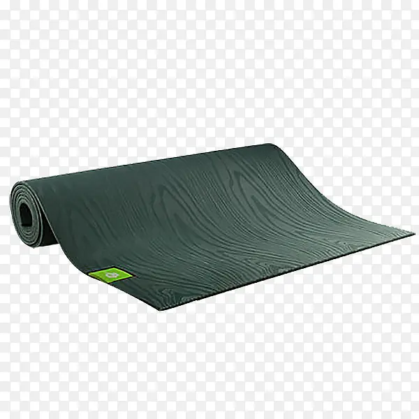 墨绿色轻薄款橡胶瑜伽垫