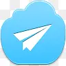 paper airplane icon